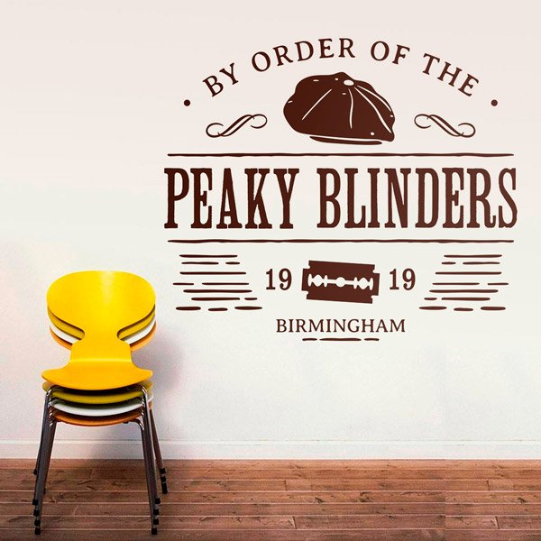 Vinilos Decorativos: Peaky Blinders Birmingham