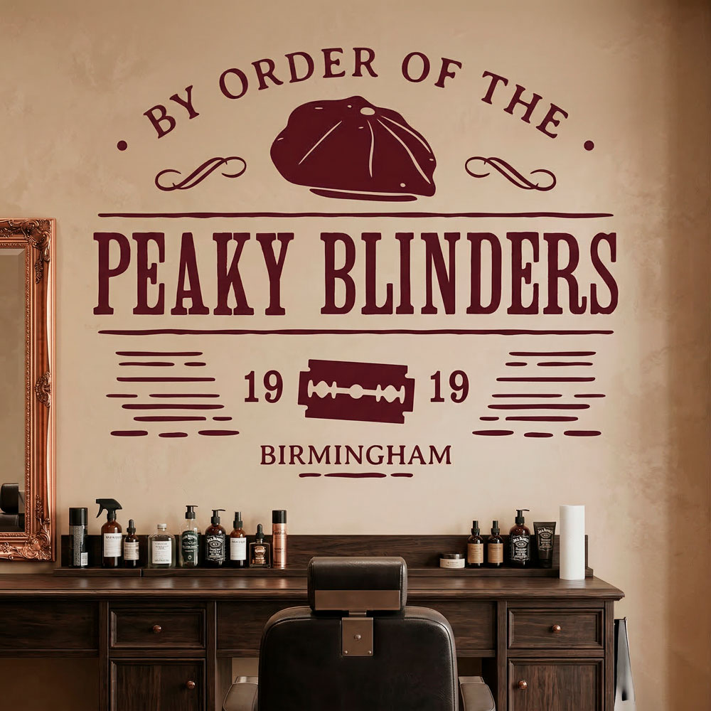 Vinilos Decorativos: Peaky Blinders Birmingham