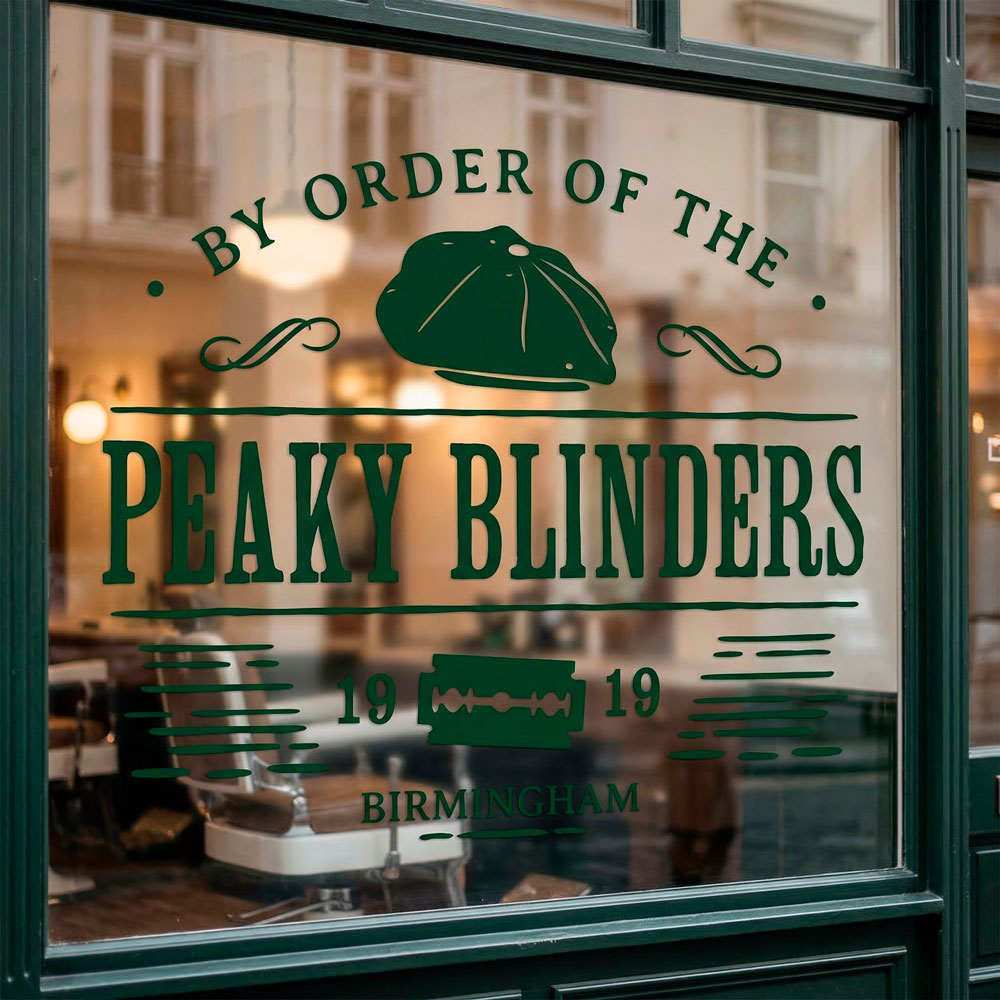 Vinilos Decorativos: Peaky Blinders Birmingham