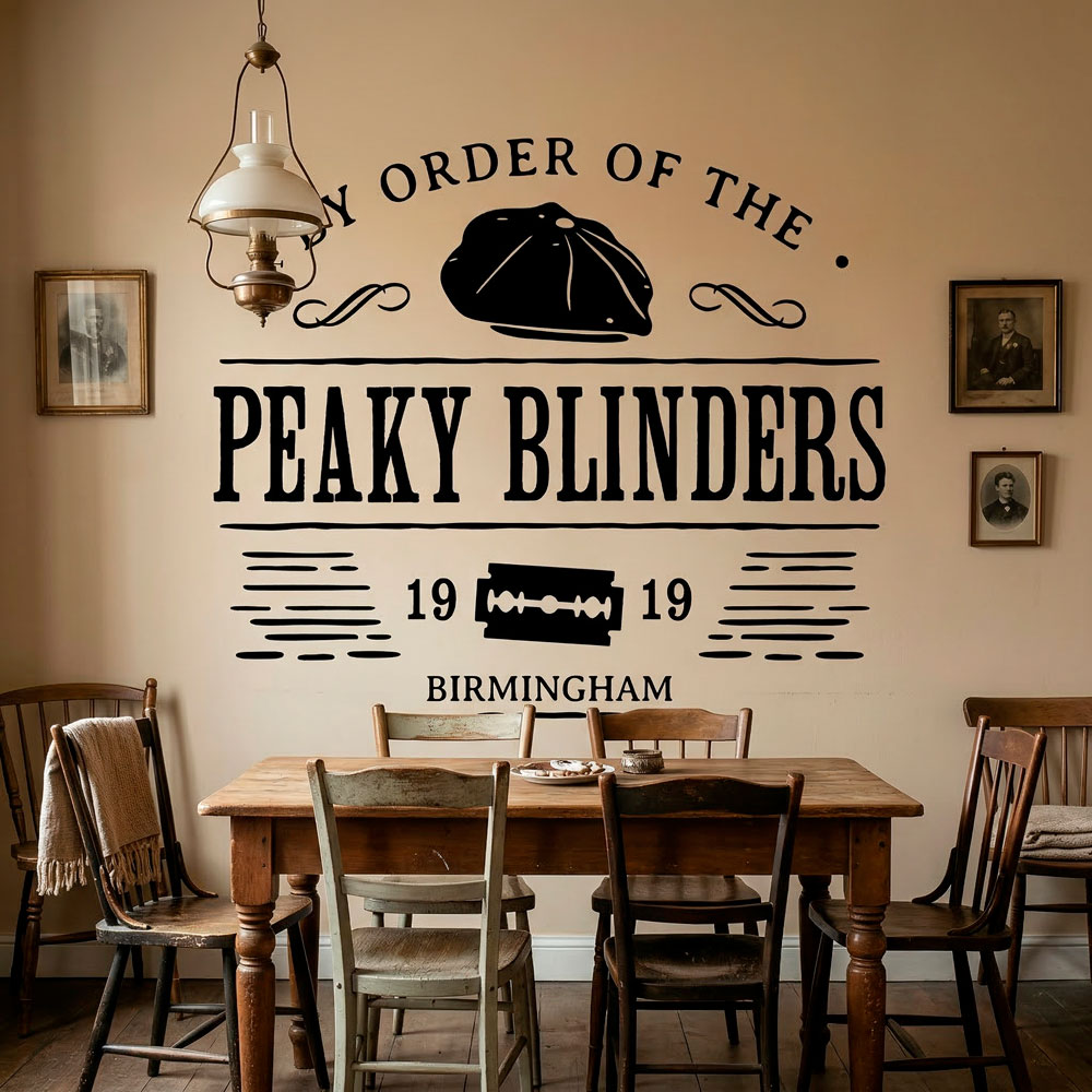 Vinilos Decorativos: Peaky Blinders Birmingham