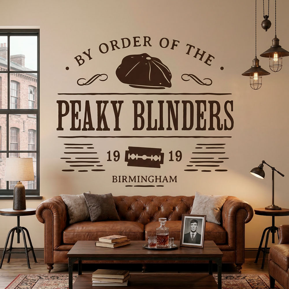 Vinilos Decorativos: Peaky Blinders Birmingham