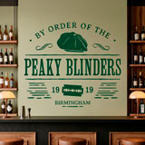 Vinilos Decorativos: Peaky Blinders Birmingham 9