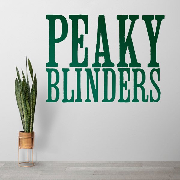 Vinilos Decorativos: Peaky Blinders