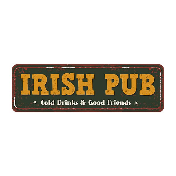 Vinilos Decorativos: Irish Pub