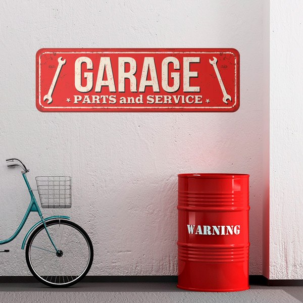 Vinilos Decorativos: Garage Parts and Service