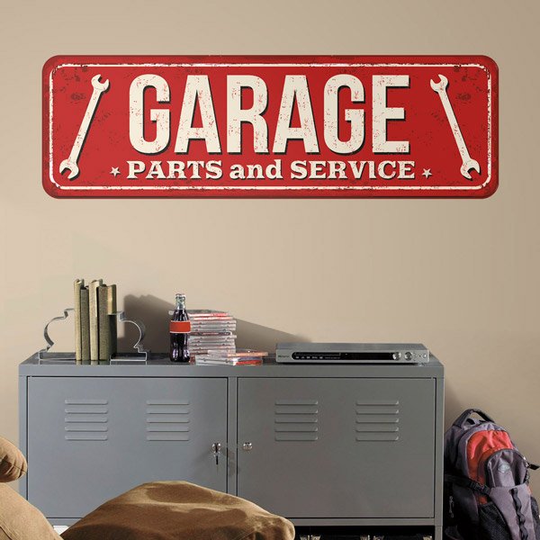 Vinilos Decorativos: Garage Parts and Service