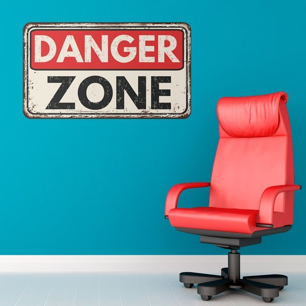 Vinilos Decorativos: Danger Zone