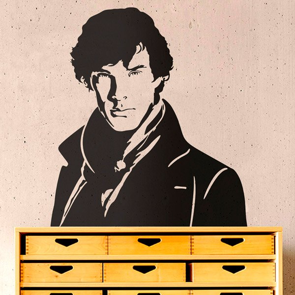 Vinilos Decorativos: Sherlock Holmes