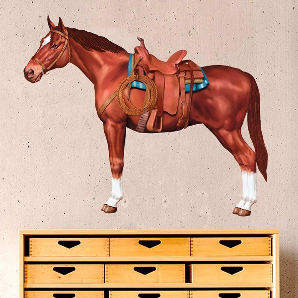 Vinilos Decorativos: Caballo Hípica