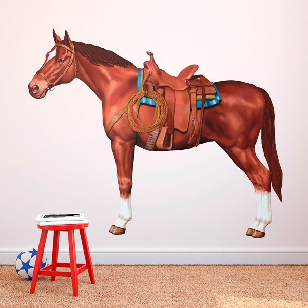 Vinilos Decorativos: Caballo Hípica