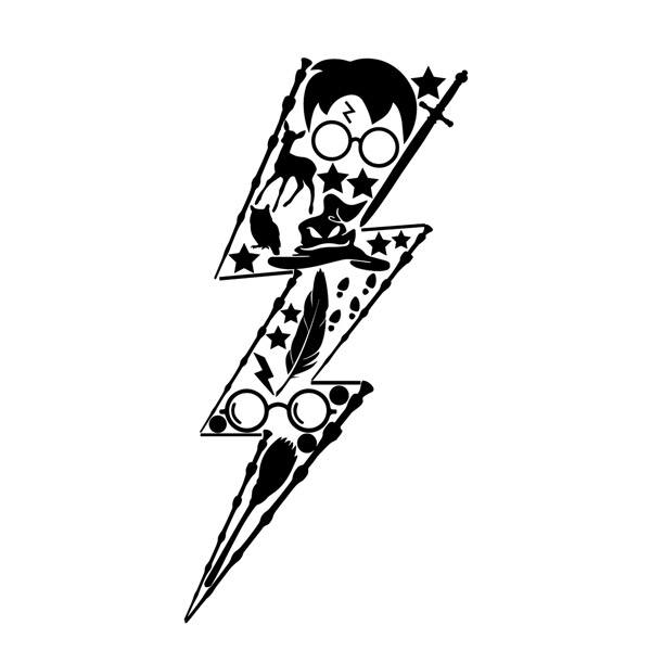 Simbolo De Cicatriz De Harry Potter