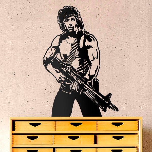Vinilos Decorativos: Rambo