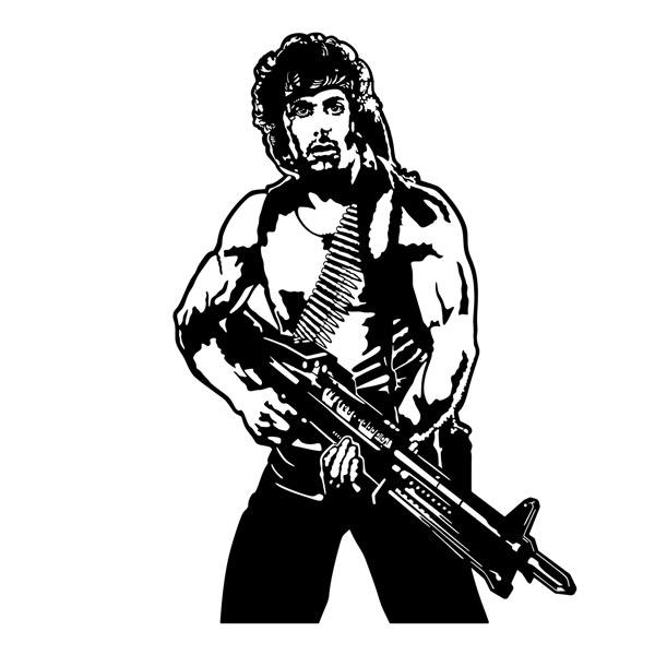 Vinilos Decorativos: Rambo