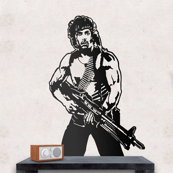 Vinilos Decorativos: Rambo