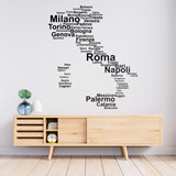 Vinilos Decorativos: Tipográfico Italia 2