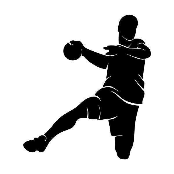 Vinilos Decorativos: Tiro de balonmano
