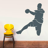 Vinilos Decorativos: Tiro de balonmano 2