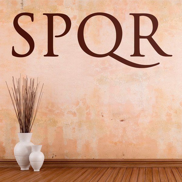 Vinilos Decorativos: SPQR