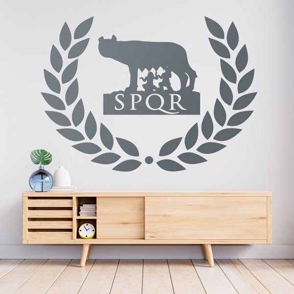 Vinilos Decorativos: SPQR loba