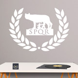 Vinilos Decorativos: SPQR loba 2