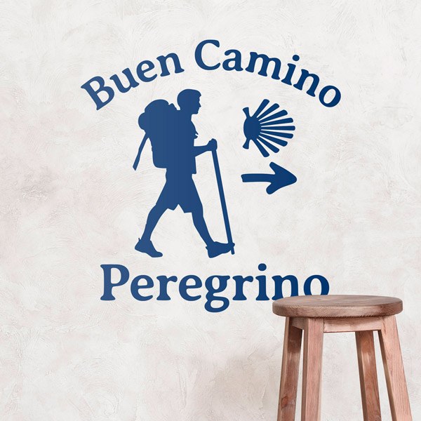 Vinilos Decorativos: Buen Camino Peregrino