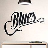 Vinilos Decorativos: Blues Guitarra 2