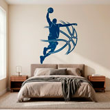 Vinilos Decorativos: Jugador basquet 3