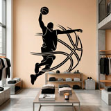 Vinilos Decorativos: Jugador basquet 4