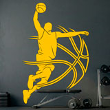 Vinilos Decorativos: Jugador basquet 9