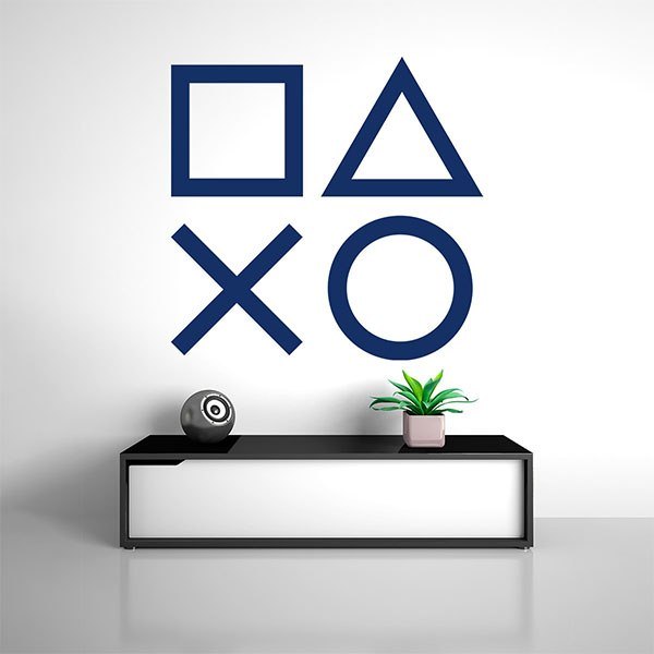 Vinilos Decorativos: PlayStation Icons