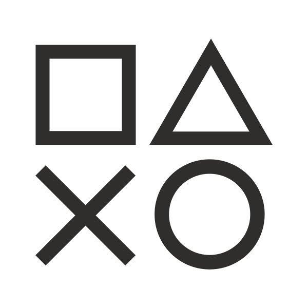 Vinilos Decorativos: PlayStation Icons