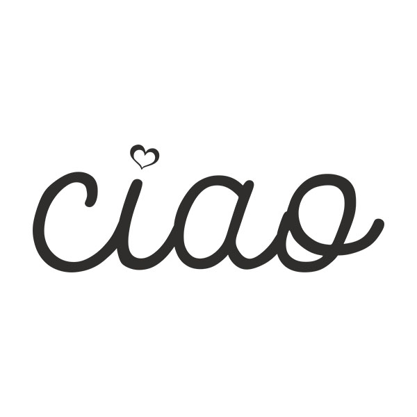 Vinilos Decorativos: Ciao
