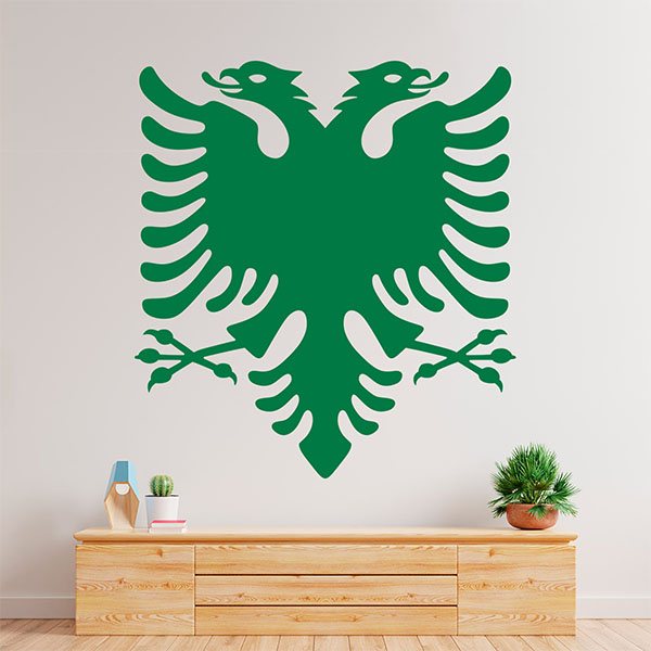 Vinilos Decorativos: Escudo de Albania 0