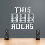 Vinilos Decorativos: Acordes This Rocks 2