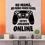 Vinilos Decorativos: Jugando Online 2