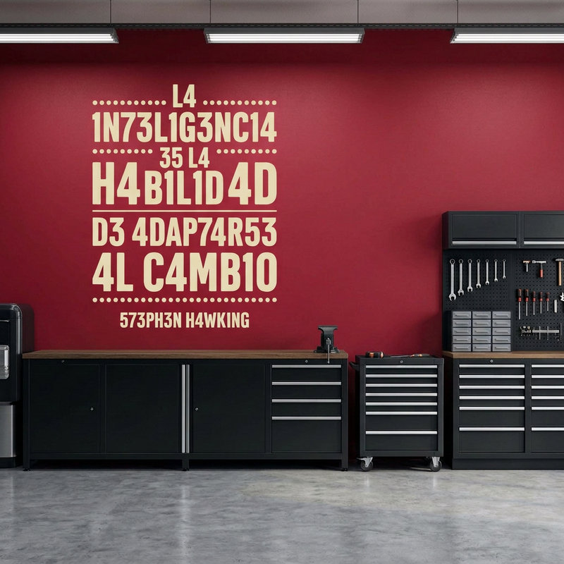 Vinilos Decorativos: Jerogl&iacute;fico Inteligencia