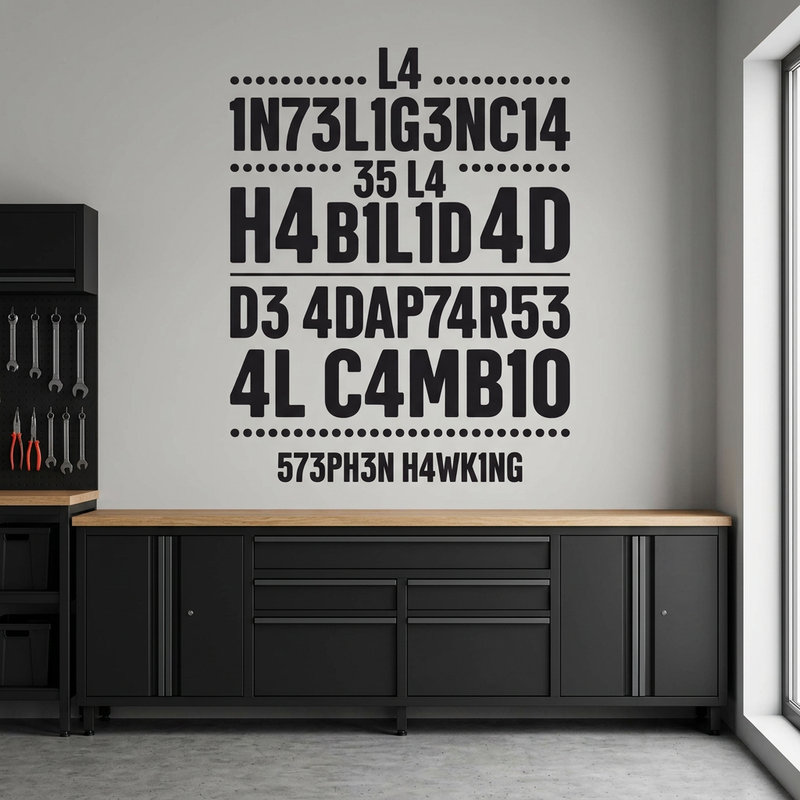 Vinilos Decorativos: Jerogl&iacute;fico Inteligencia