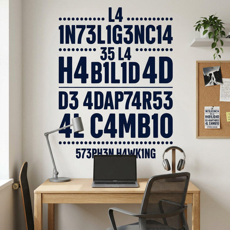 Vinilos Decorativos: Jerogl&iacute;fico Inteligencia