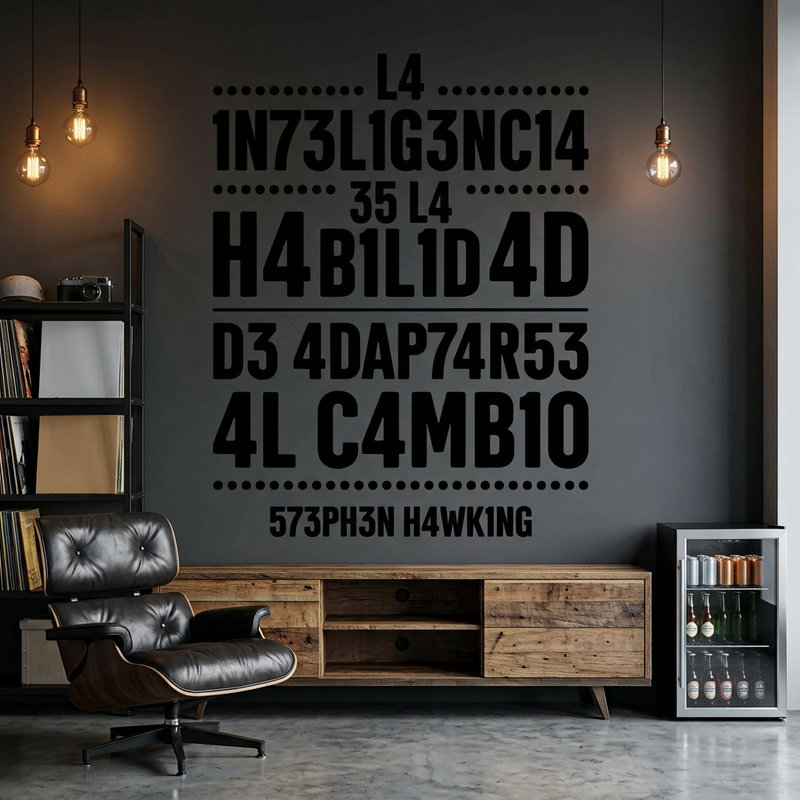 Vinilos Decorativos: Jerogl&iacute;fico Inteligencia