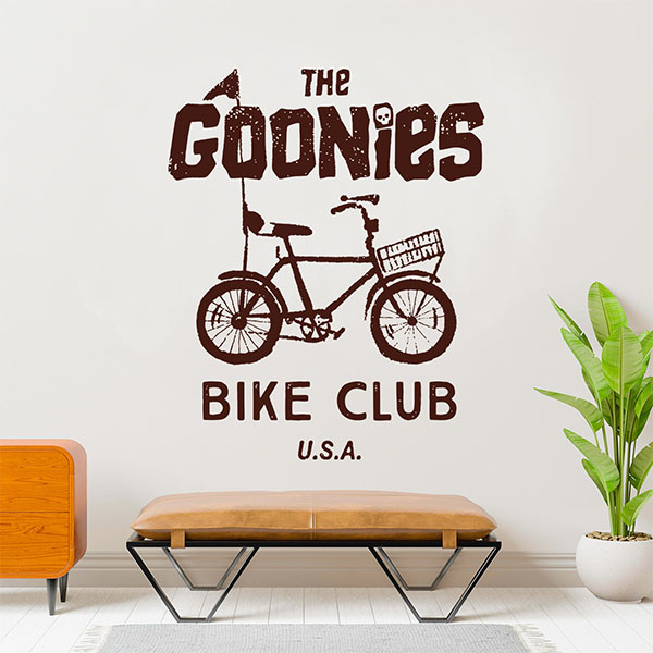Vinilos Decorativos: The Goonies bike club 0