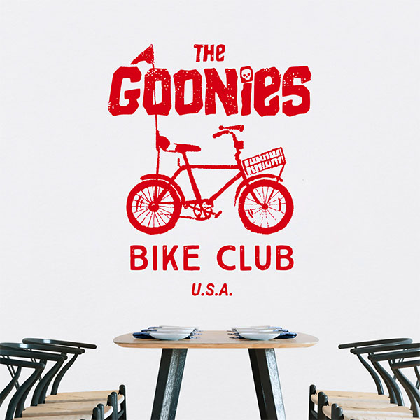 Vinilos Decorativos: The Goonies bike club