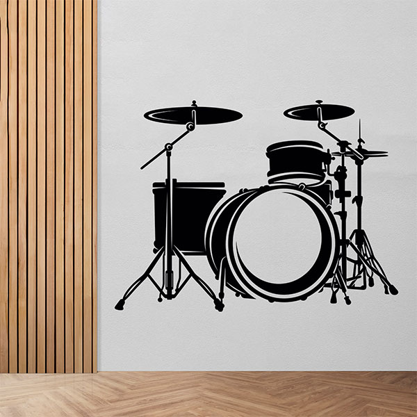 Vinilos Decorativos: Batería de percusión