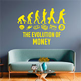 Vinilos Decorativos: Bitcoin Evolution of money 2