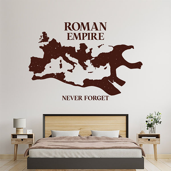 Vinilos Decorativos: Mapa Imperio Romano