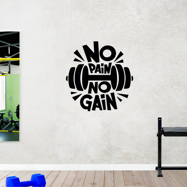 Vinilos Decorativos: No pain no gain