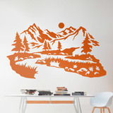 Vinilos Decorativos: Camino montaña 2