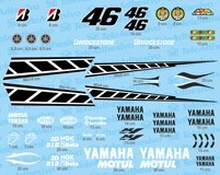 Pegatinas: Kit Yamaha 50 Anniversario Laguna Seca 2005 4