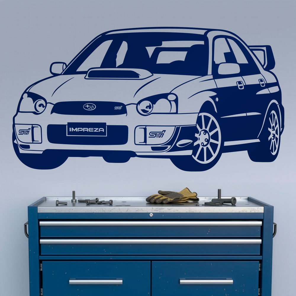 Vinilos Decorativos: Subaru Impreza