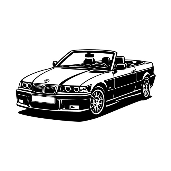 Vinilos Decorativos: BMW Modelo M3 Cabrio