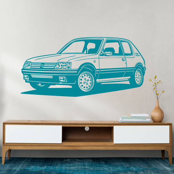 Vinilos Decorativos: Peugeot 205 GTI